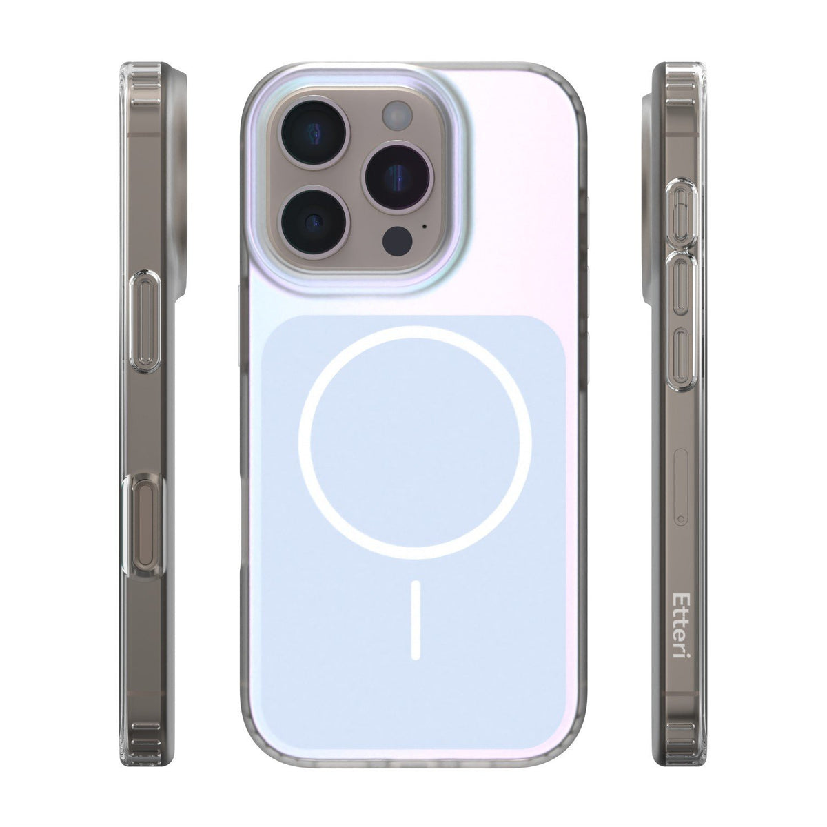 Etteri Hidden Pearl vāciņš iPhone 16 Pro 6,3", gaiši zils