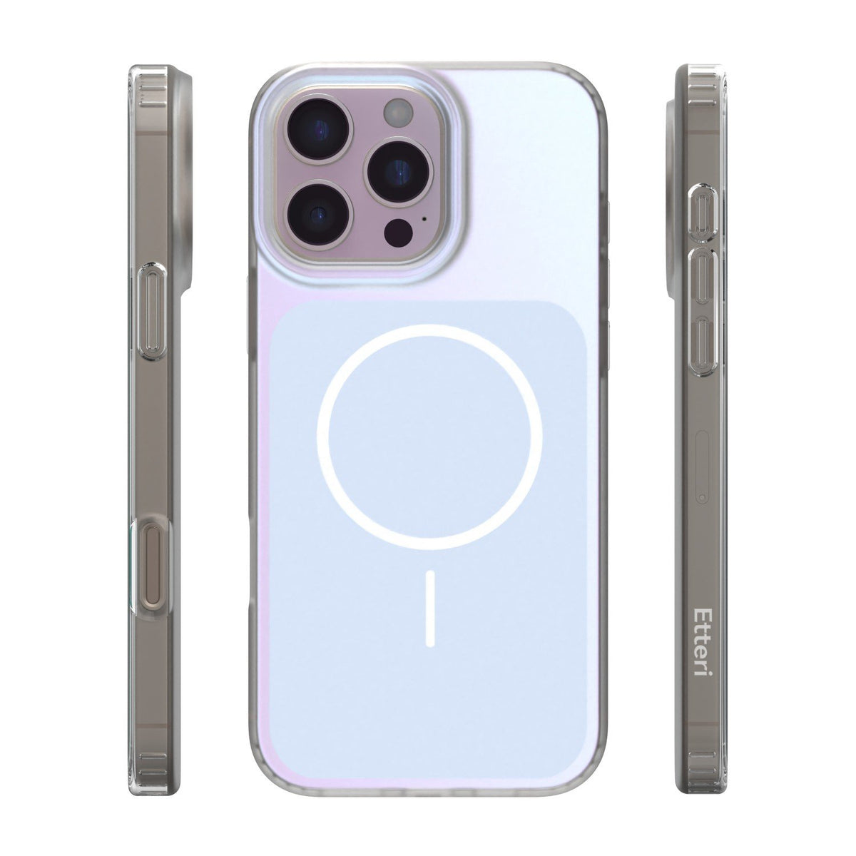 Etteri Hidden Pearl vāciņš iPhone 16 Pro Max 6,9", gaiši zils