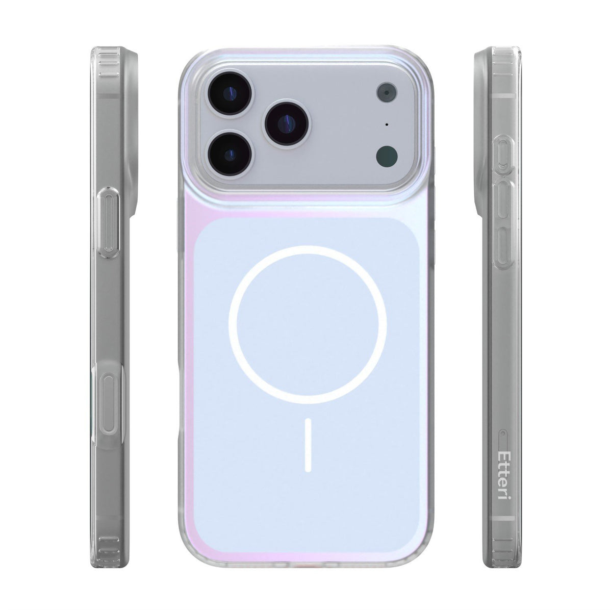 „Etteri Hidden Pearl“ vāciņš iPhone 17 Pro Max / 18 Pro Max 6,9" gaiši zils