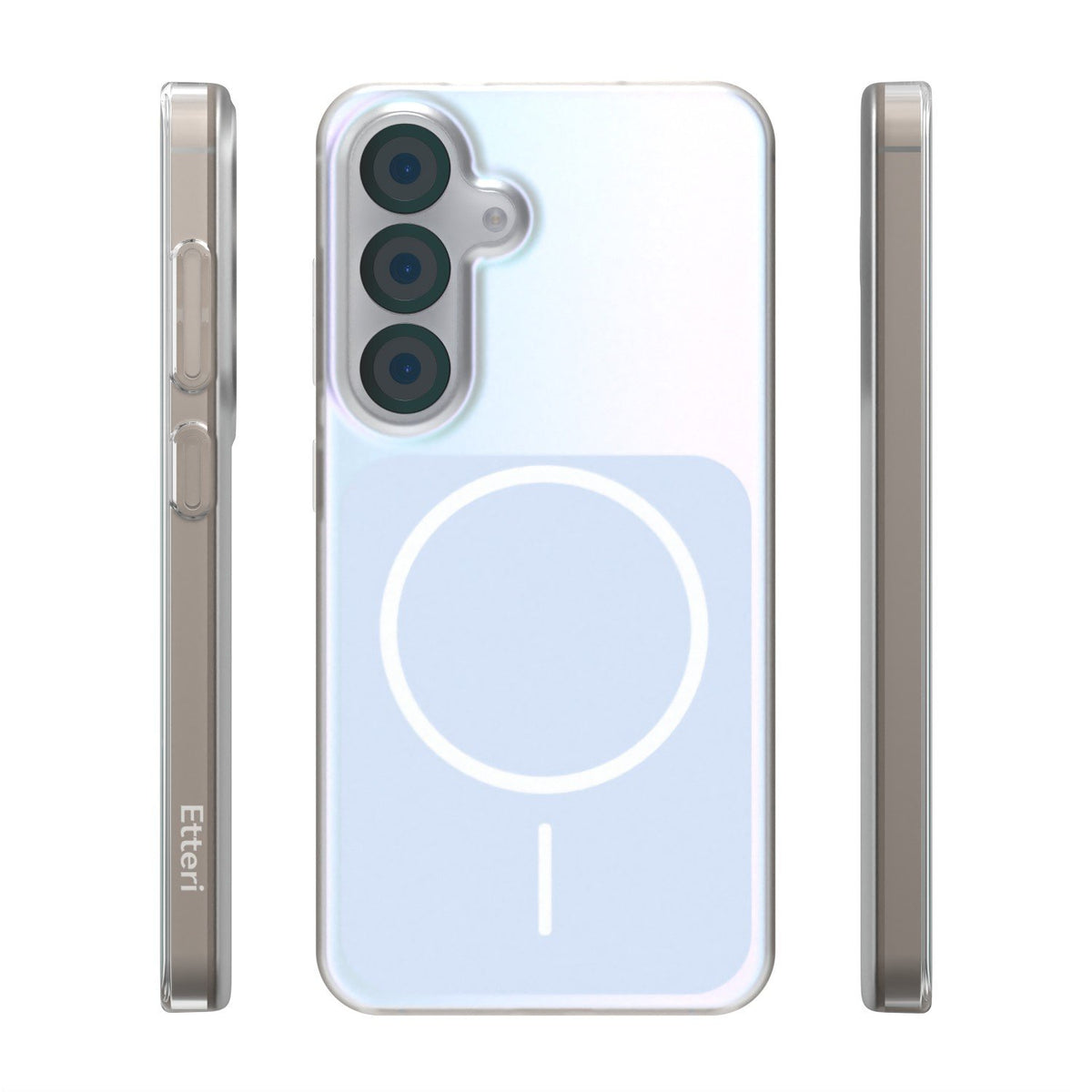 Etteri Hidden Pearl vāciņš Samsung Galaxy S25, gaiši zils