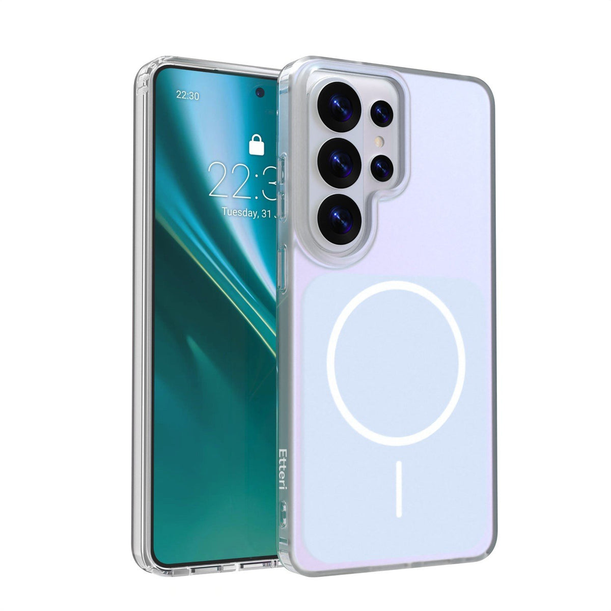 Etteri Hidden Pearl vāciņš Samsung S26 Ultra, gaiši zils