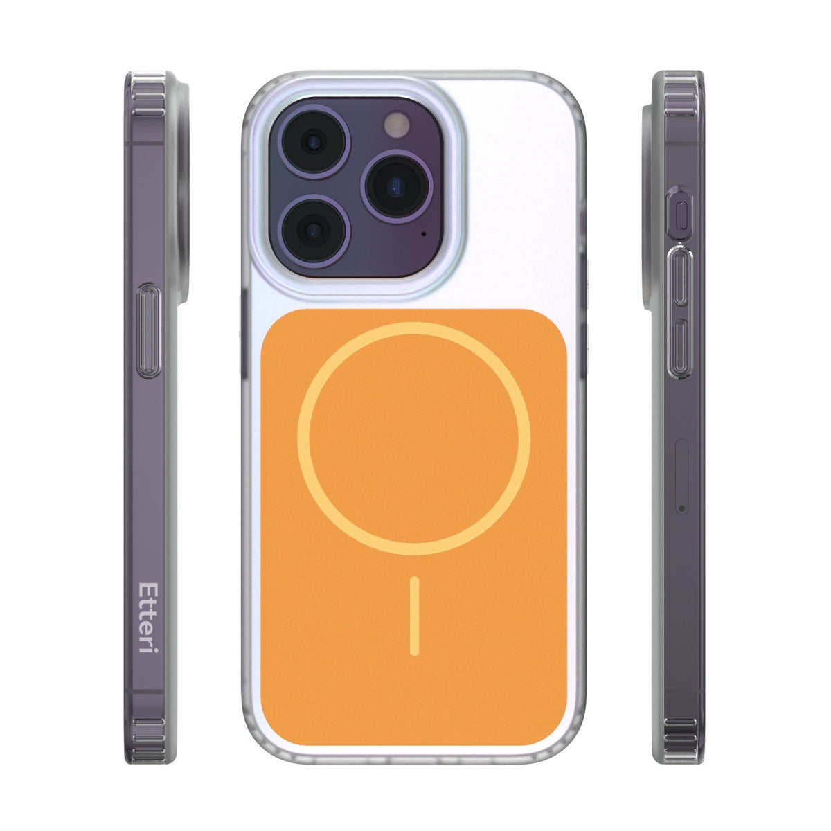 Etteri Hidden Pearl vāciņš iPhone 14 Pro 6,1", oranžs