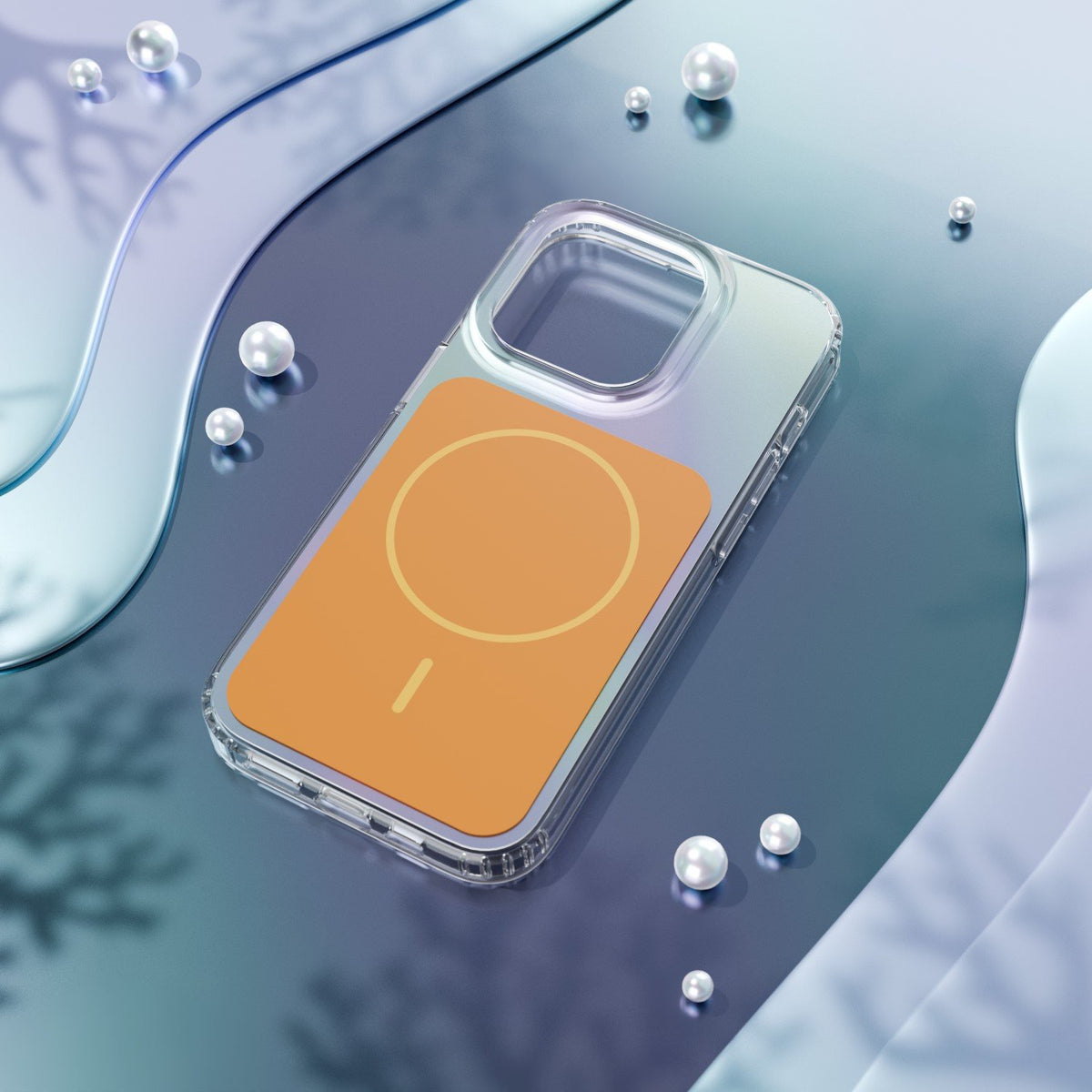 Etteri Hidden Pearl vāciņš iPhone 14 Pro 6,1", oranžs