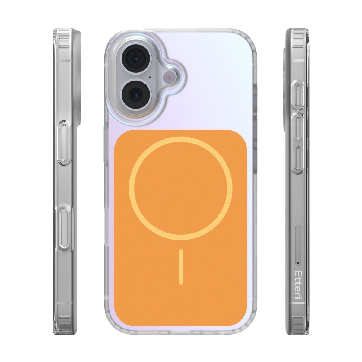 Etteri Hidden Pearl vāciņš iPhone 16 6,1", oranžs