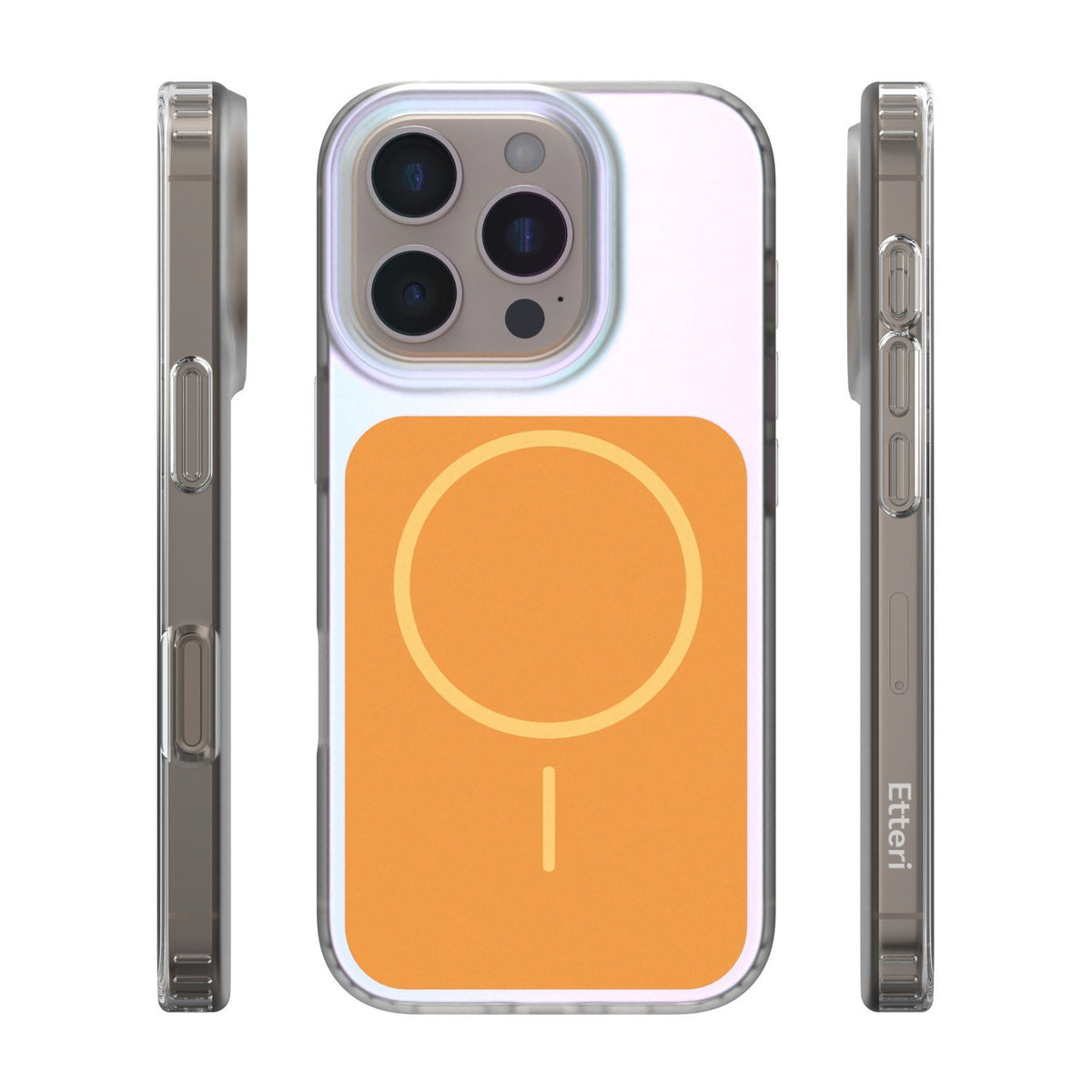 Etteri Hidden Pearl vāciņš iPhone 16 Pro 6,3", oranžs