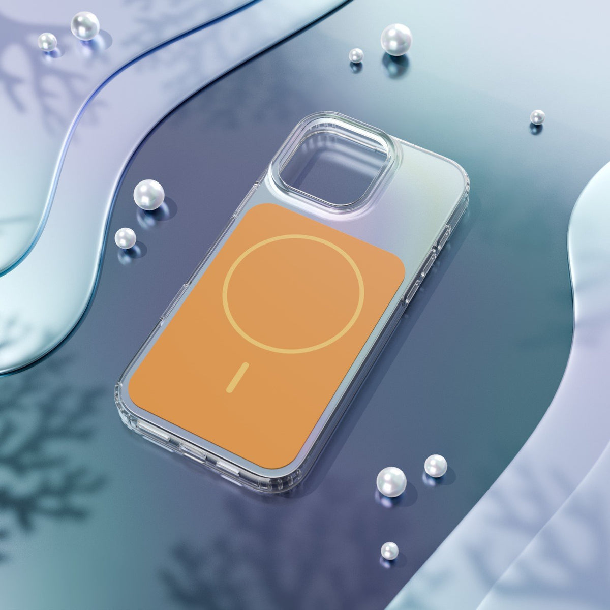 Etteri Hidden Pearl vāciņš iPhone 16 Pro 6,3", oranžs