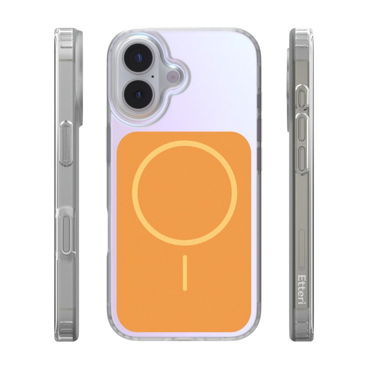 Etteri Hidden Pearl vāciņš iPhone 17 6,3", oranžs