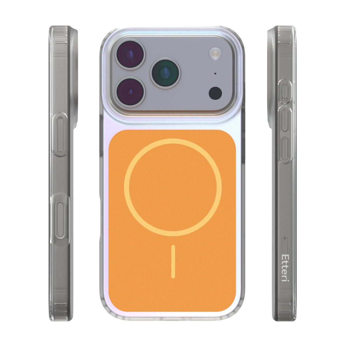 „Etteri Hidden Pearl“ vāciņš iPhone 17 Pro / 18 Pro 6,3" oranžs