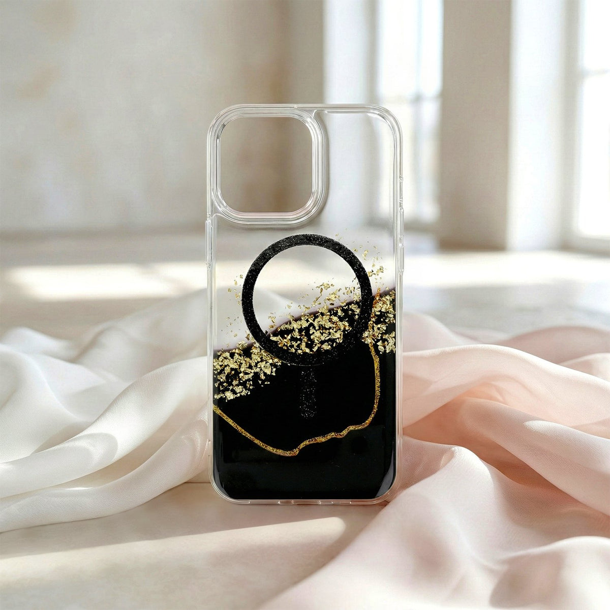 Epoxy MagSafe vāciņš Samsung Galaxy S26 Plus, melns