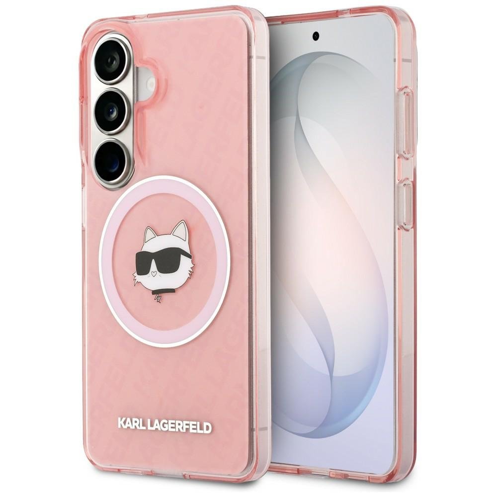 Karl Lagerfeld MagSafe vāciņš Samsung Galaxy S26 rozā