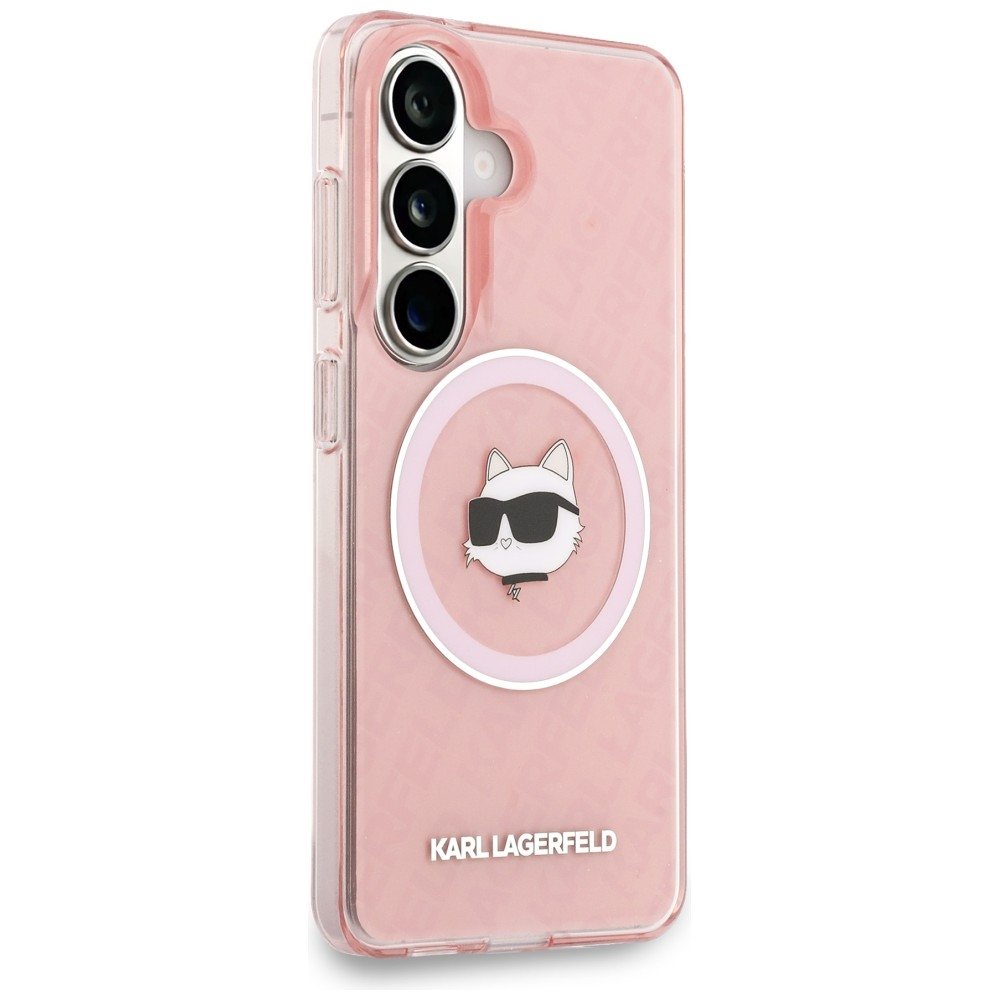 Karl Lagerfeld MagSafe vāciņš Samsung Galaxy S26 rozā