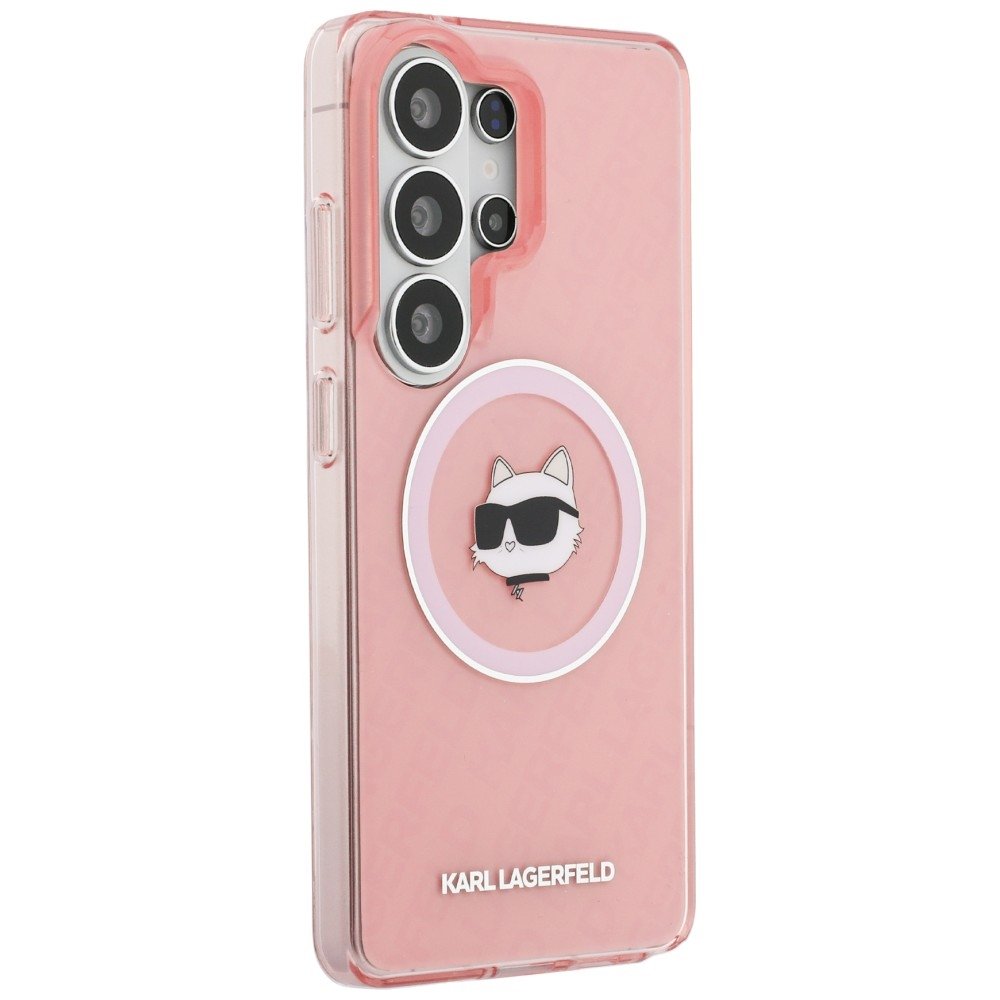 Karl Lagerfeld MagSafe vāciņš Samsung Galaxy S26 Ultra rozā
