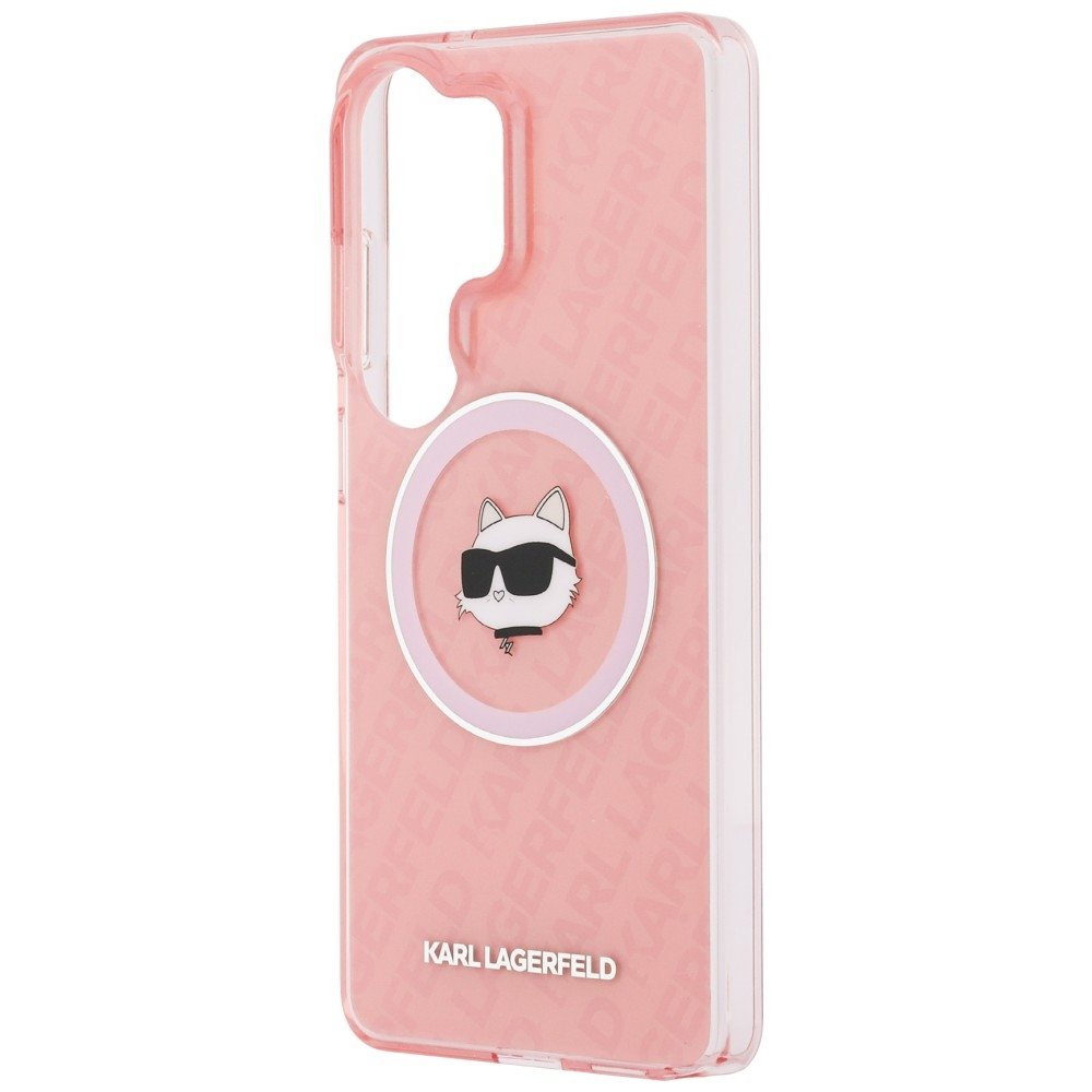 Karl Lagerfeld MagSafe vāciņš Samsung Galaxy S26 Ultra rozā