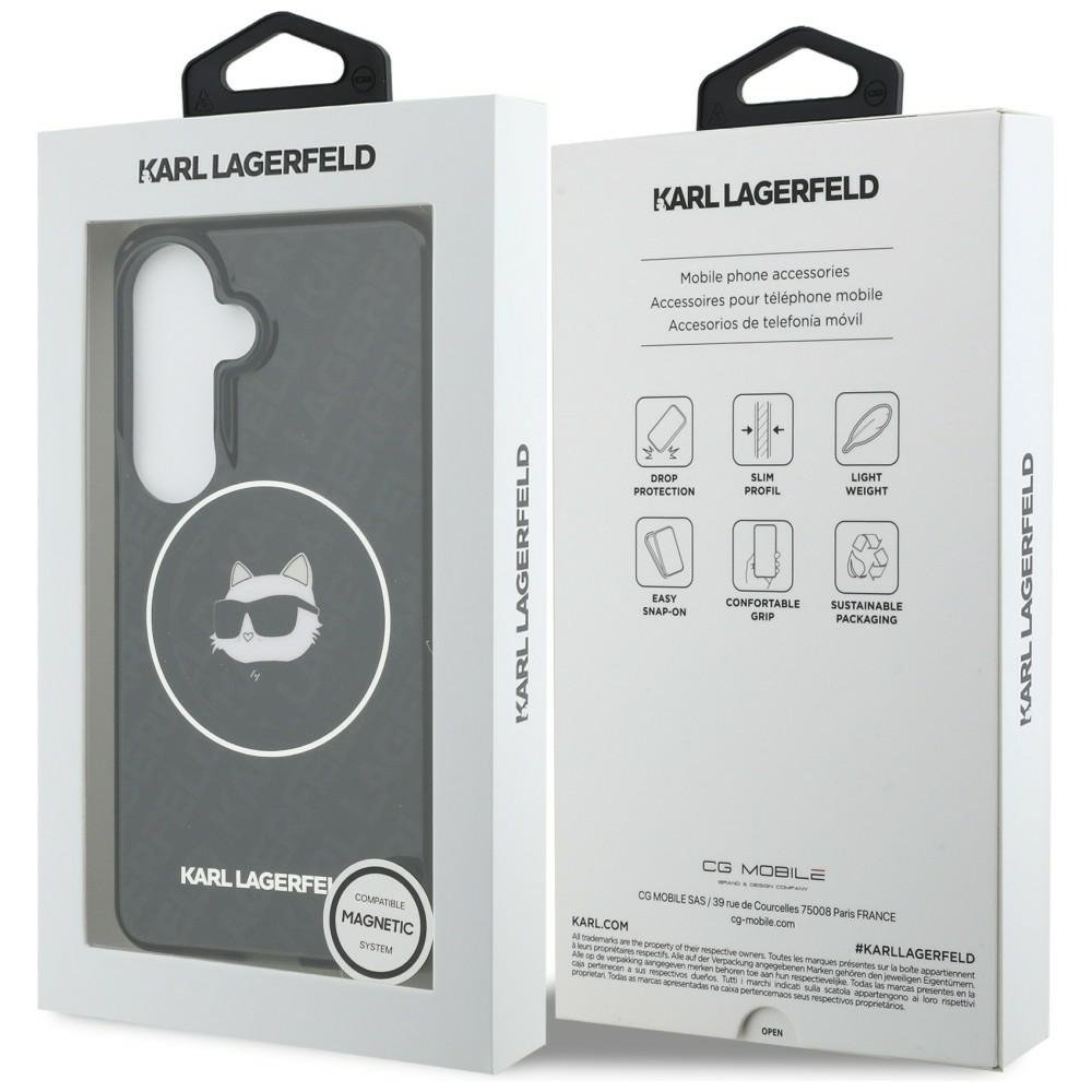Karl Lagerfeld MagSafe vāciņš Samsung Galaxy S26 melns