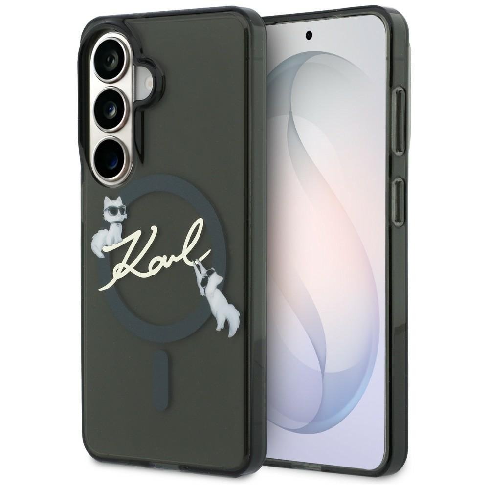 Karl Lagerfeld MagSafe vāciņš Samsung Galaxy S26 melns