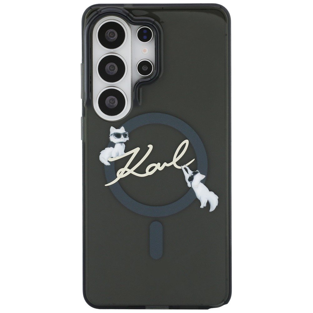 Karl Lagerfeld MagSafe vāciņš Samsung Galaxy S26 Ultra melns