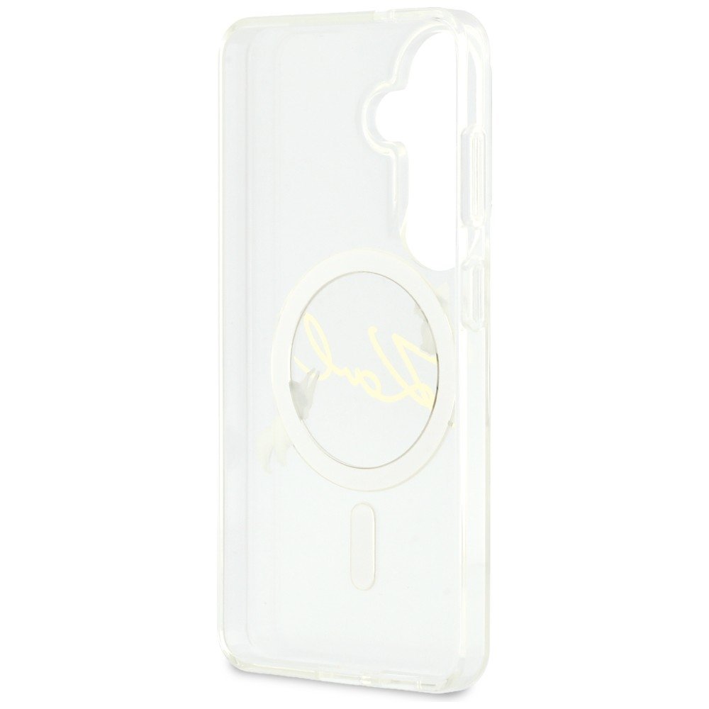 Karl Lagerfeld MagSafe vāciņš Samsung Galaxy S26 Plus caurspīdīgs, caurspīdīgs