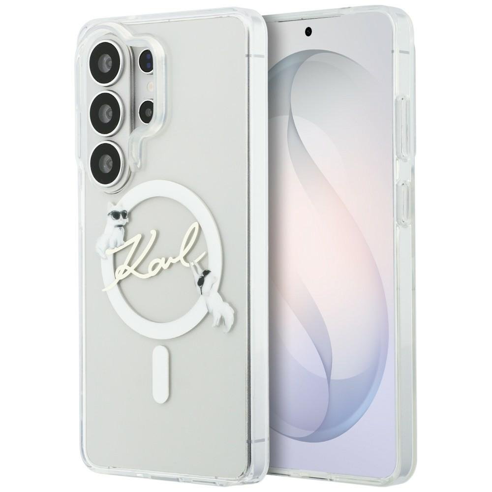 Karl Lagerfeld MagSafe vāciņš Samsung Galaxy S26 Ultra caurspīdīgs, caurspīdīgs