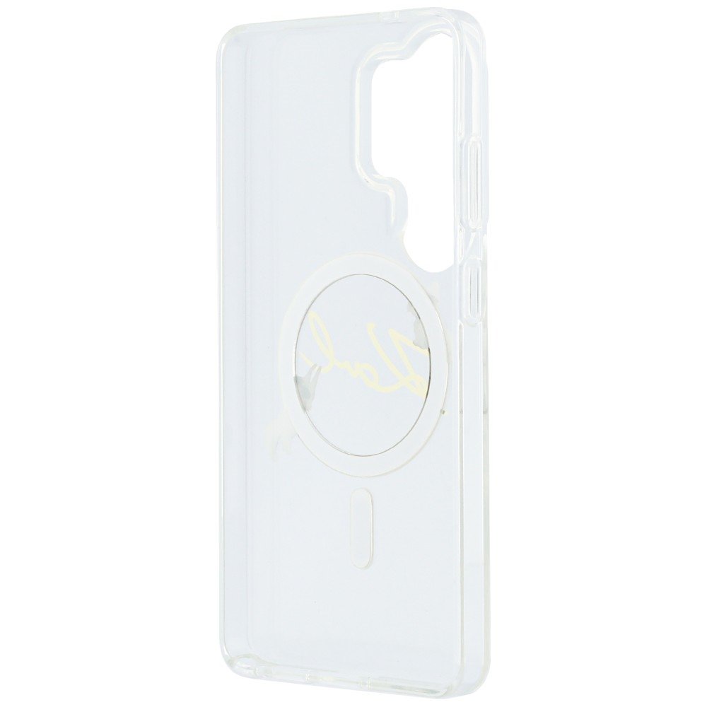Karl Lagerfeld MagSafe vāciņš Samsung Galaxy S26 Ultra caurspīdīgs, caurspīdīgs