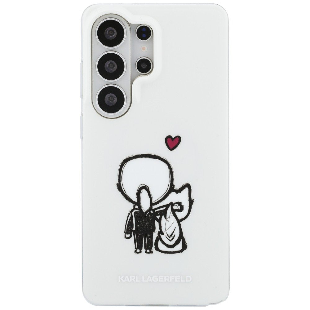 Karl Lagerfeld MagSafe vāciņš Samsung Galaxy S26 Ultra caurspīdīgs, caurspīdīgs