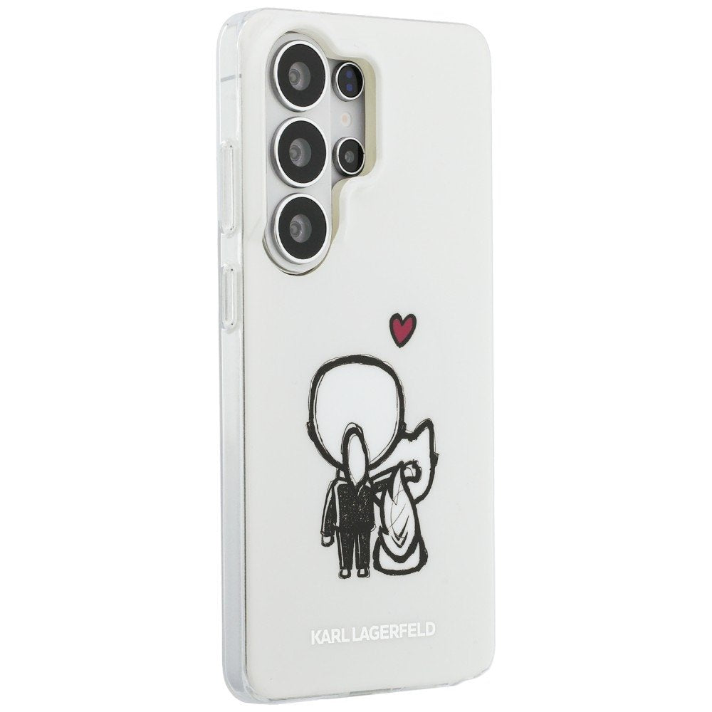 Karl Lagerfeld MagSafe vāciņš Samsung Galaxy S26 Ultra caurspīdīgs, caurspīdīgs