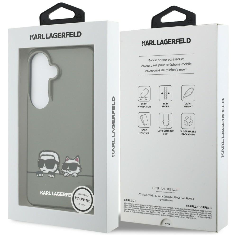 Karl Lagerfeld MagSafe vāciņš Samsung Galaxy S26 melns