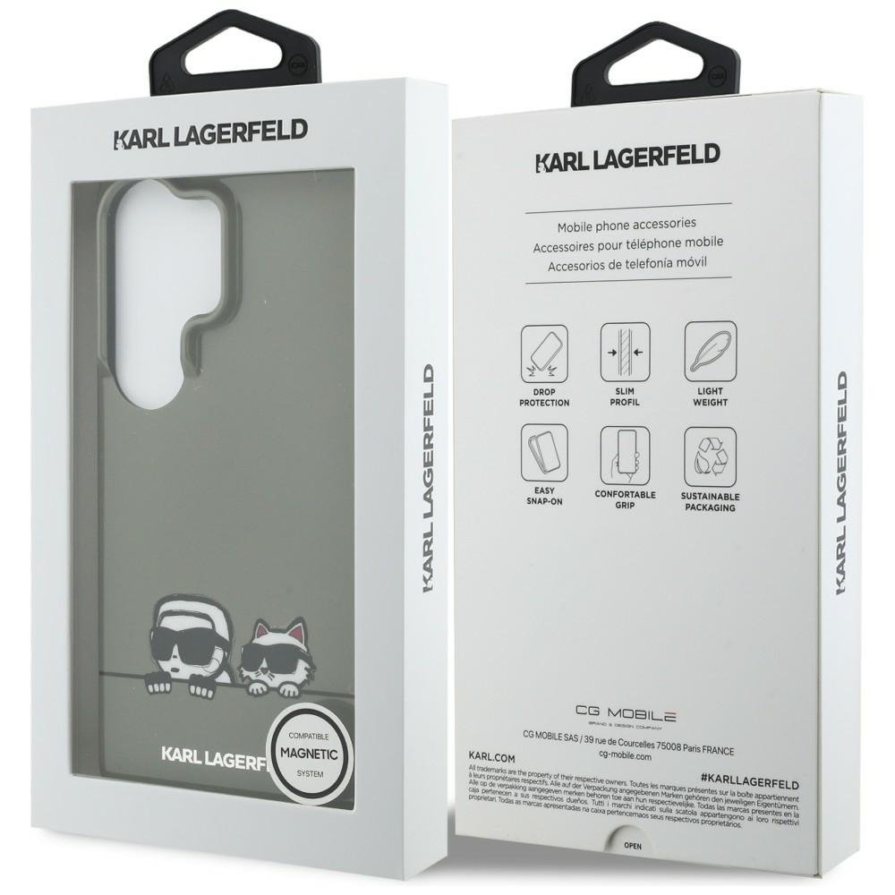 Karl Lagerfeld MagSafe vāciņš Samsung Galaxy S26 Ultra melns