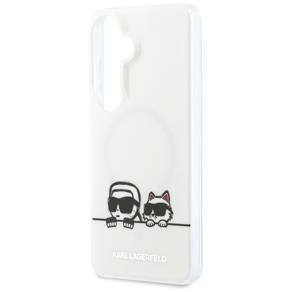 Karl Lagerfeld MagSafe vāciņš Samsung Galaxy S26 caurspīdīgs, caurspīdīgs