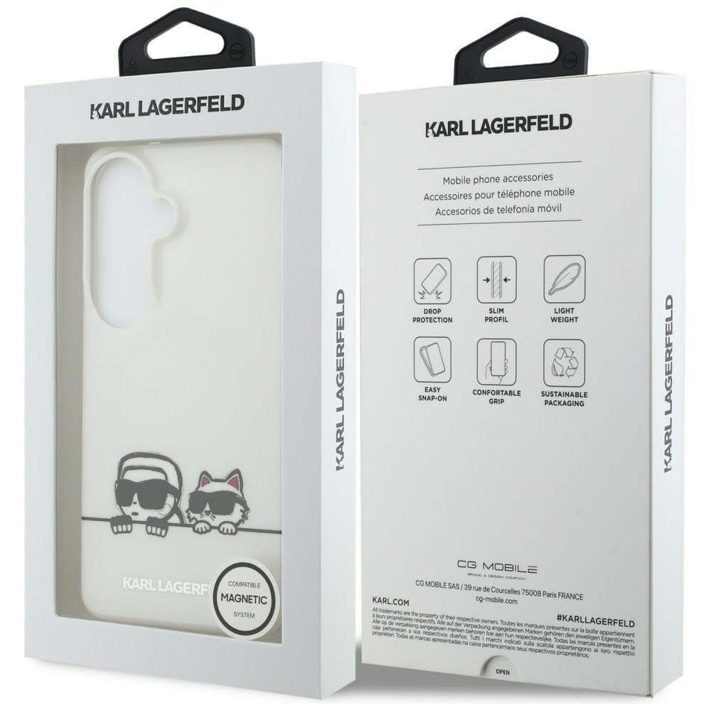 Karl Lagerfeld MagSafe vāciņš Samsung Galaxy S26 caurspīdīgs, caurspīdīgs