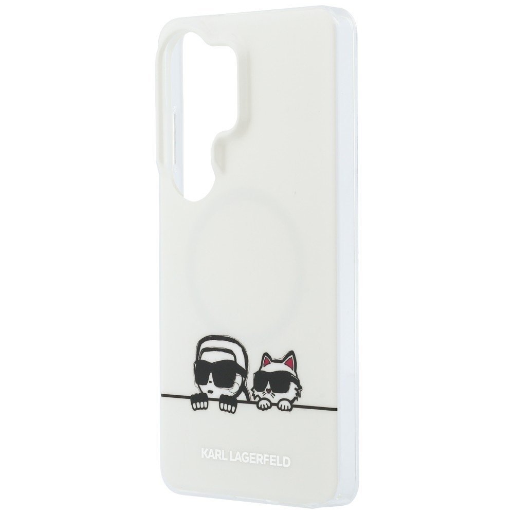 Karl Lagerfeld MagSafe vāciņš Samsung Galaxy S26 Ultra caurspīdīgs, caurspīdīgs