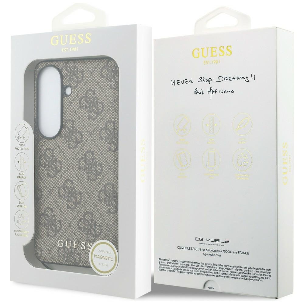 Guess MagSafe vāciņš Samsung Galaxy S26 brūns