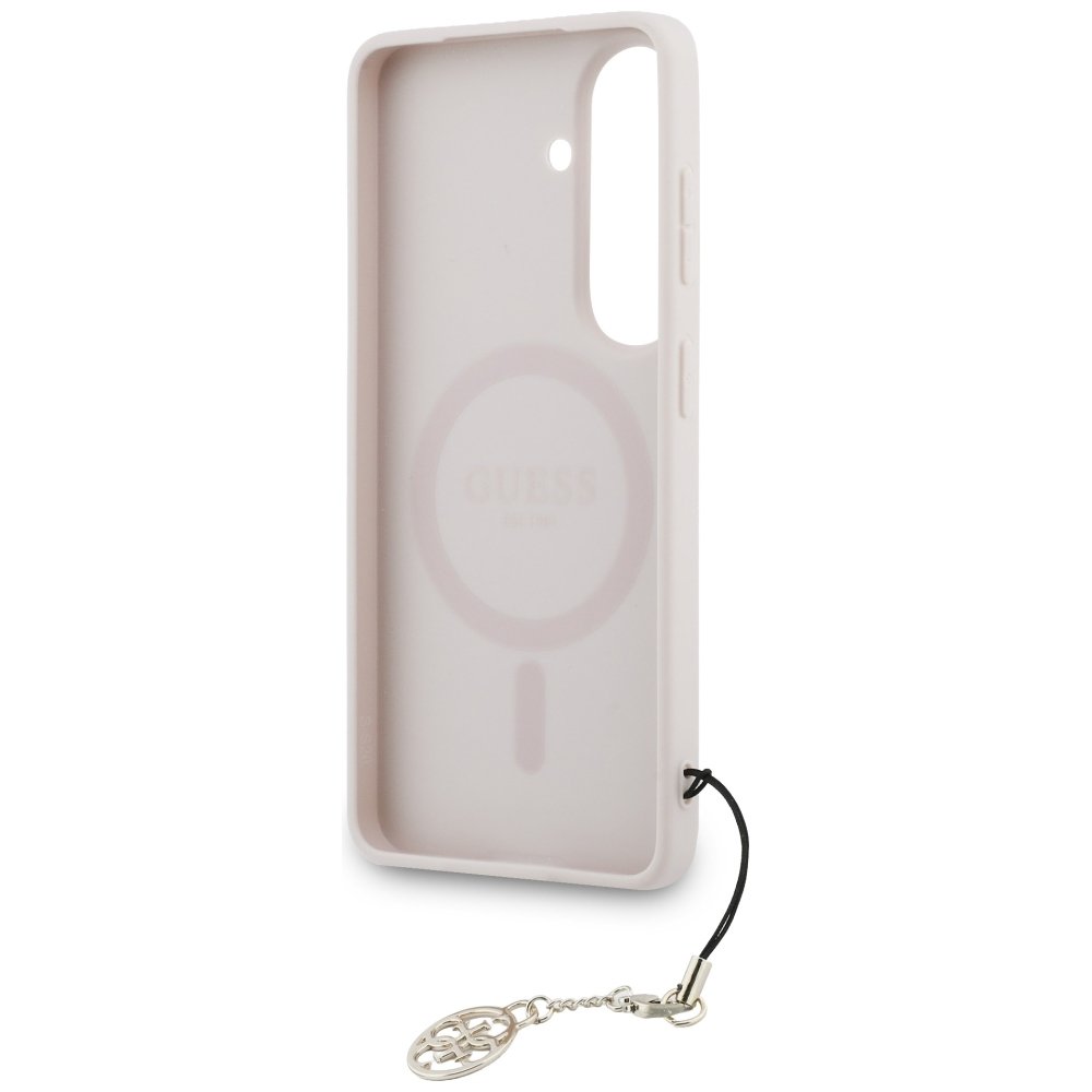 Guess MagSafe vāciņš Samsung Galaxy S26 rozā