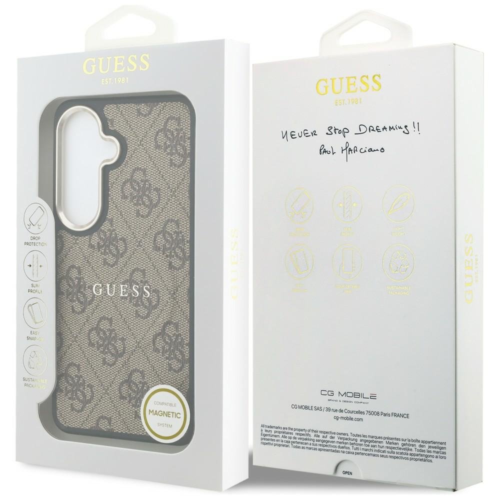 Guess MagSafe vāciņš Samsung Galaxy S26 Plus brūns