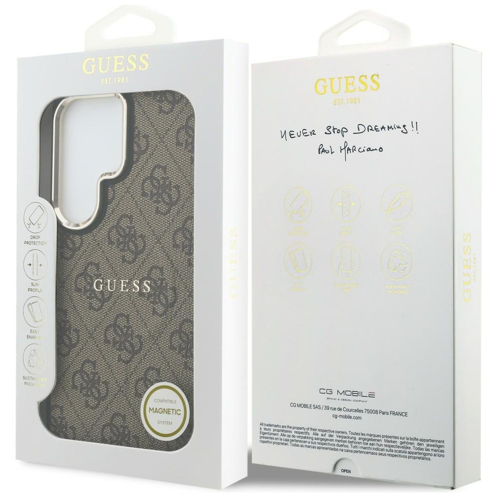 Guess MagSafe vāciņš Samsung Galaxy S26 Ultra brūns