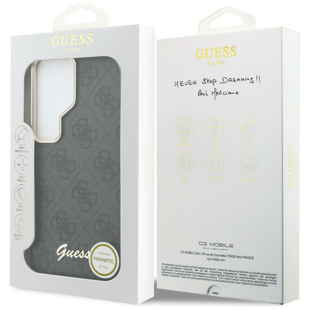 Guess MagSafe vāciņš Samsung Galaxy S26 Ultra melns