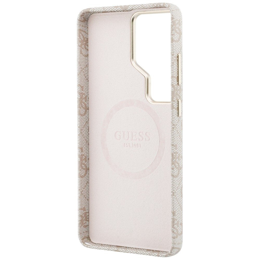 Guess MagSafe vāciņš Samsung Galaxy S26 Ultra rozā