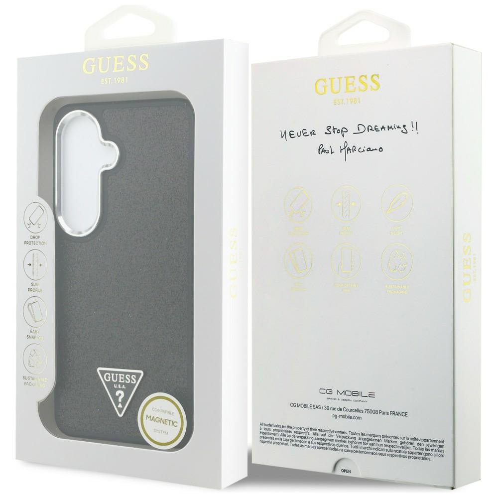 Guess MagSafe vāciņš Samsung Galaxy S26 melns