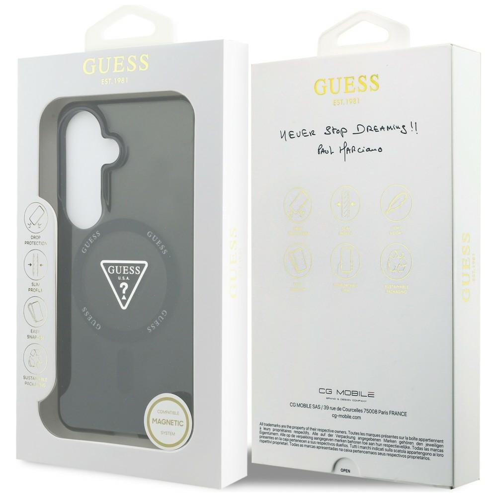 Guess MagSafe vāciņš Samsung Galaxy S26 melns