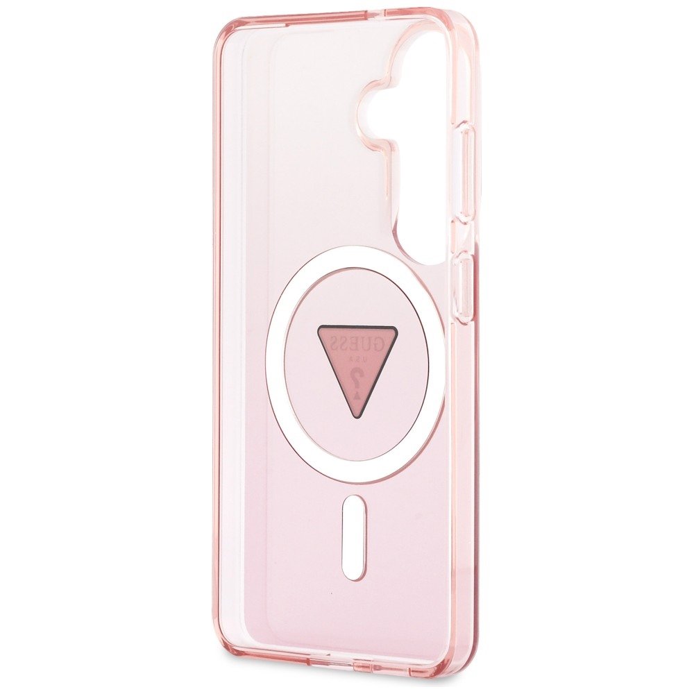 Guess MagSafe vāciņš Samsung Galaxy S26 rozā