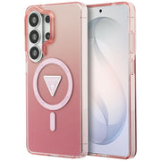 Guess MagSafe vāciņš Samsung Galaxy S26 Ultra rozā