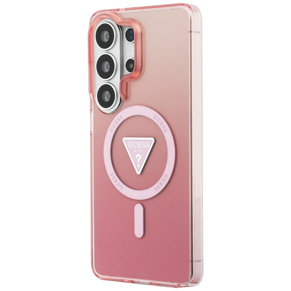 Guess MagSafe vāciņš Samsung Galaxy S26 Ultra rozā