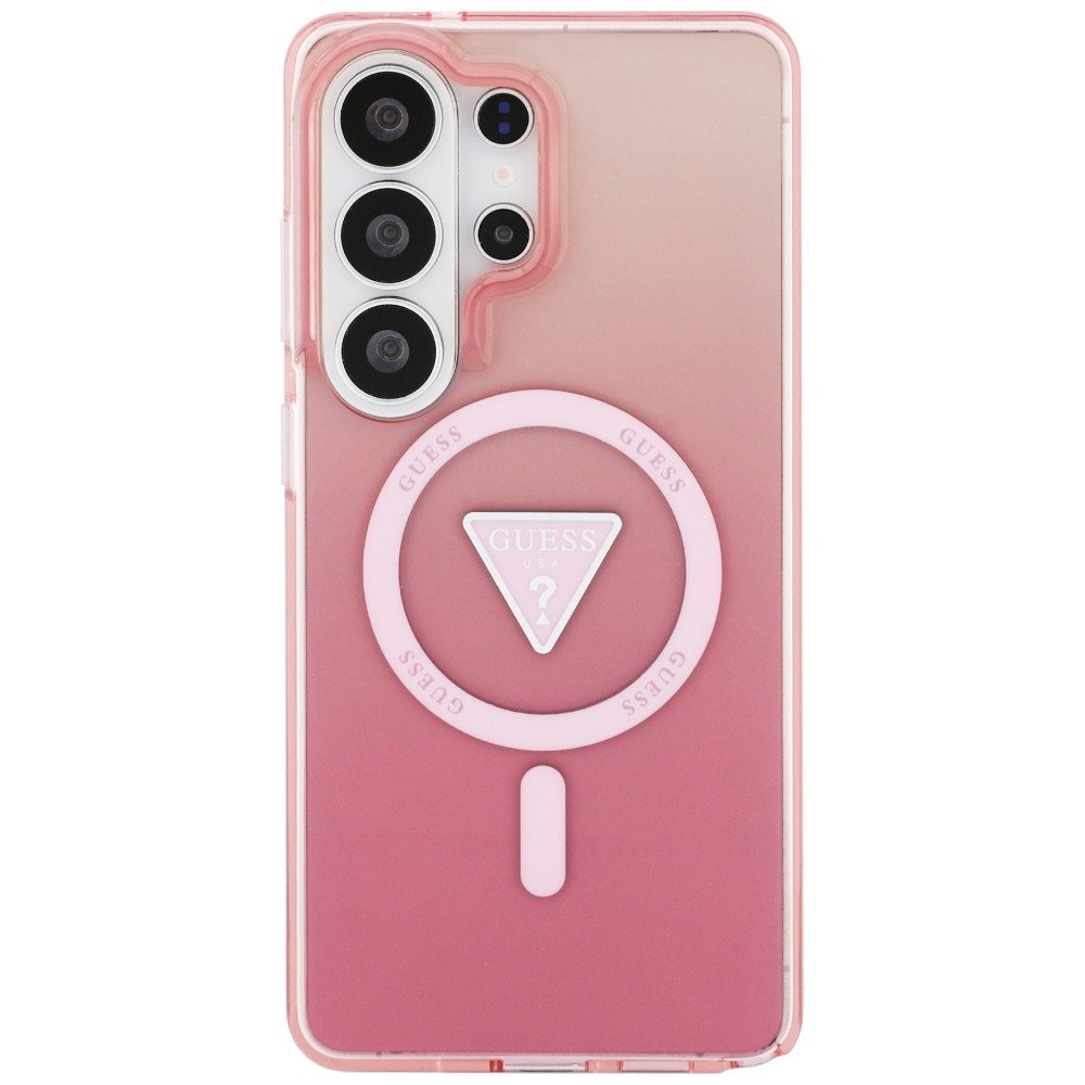 Guess MagSafe vāciņš Samsung Galaxy S26 Ultra rozā