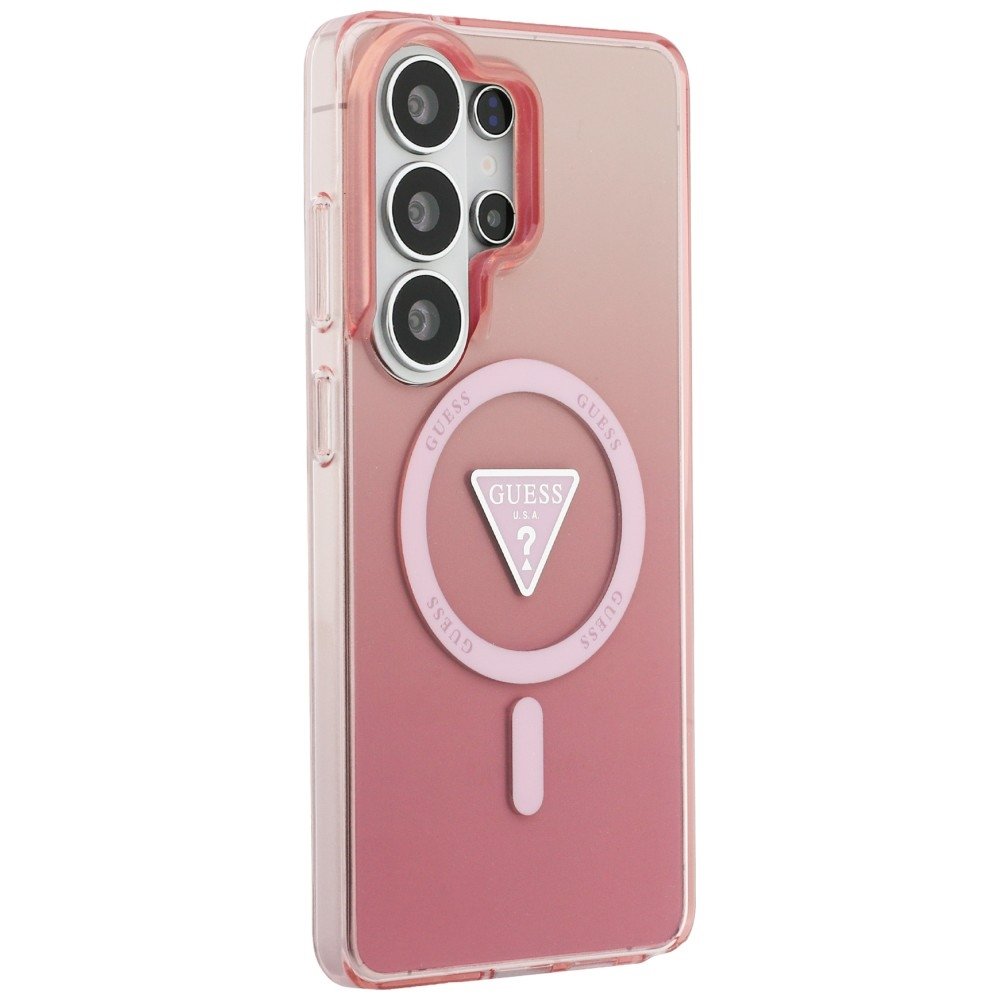 Guess MagSafe vāciņš Samsung Galaxy S26 Ultra rozā