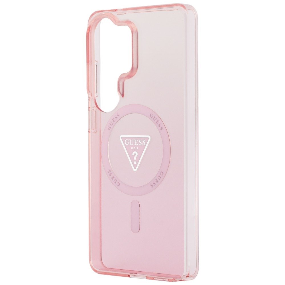 Guess MagSafe vāciņš Samsung Galaxy S26 Ultra rozā