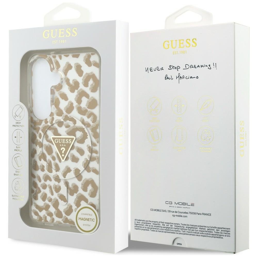 Guess MagSafe vāciņš Samsung Galaxy S26 brūns