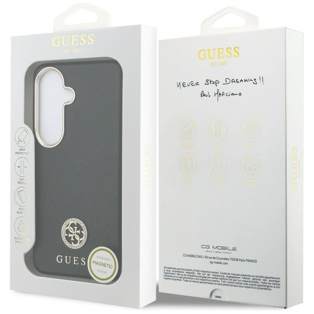 Guess MagSafe vāciņš Samsung Galaxy S26 melns