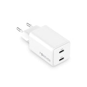 Forever lādētājs TC-08-45CC GAN PD 2x USB-C 45W, balts