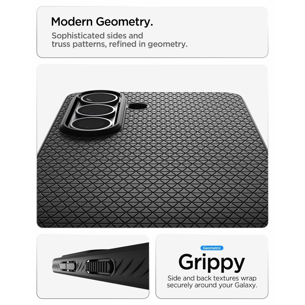 SPIGEN LIQUID AIR GALAXY S26+ PLUS MATĒTS MELNS