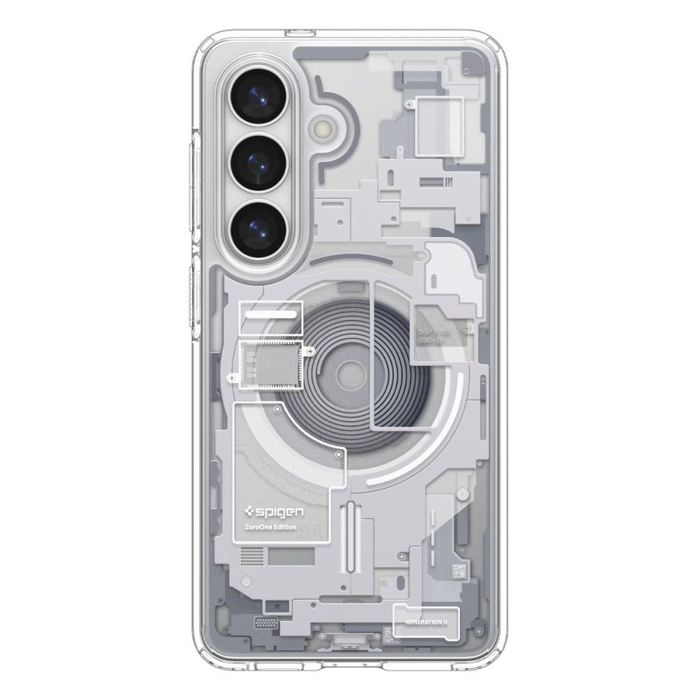 Spigen Ultra Hybrid MagSafe Zero One vāciņš Samsung Galaxy S26+, balts