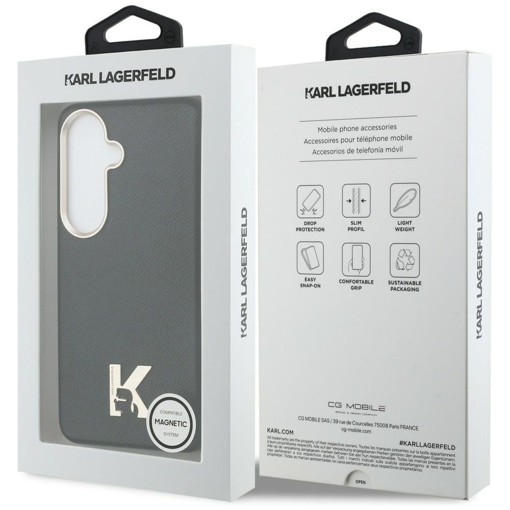Karl Lagerfeld MagSafe vāciņš Samsung Galaxy S26 melns